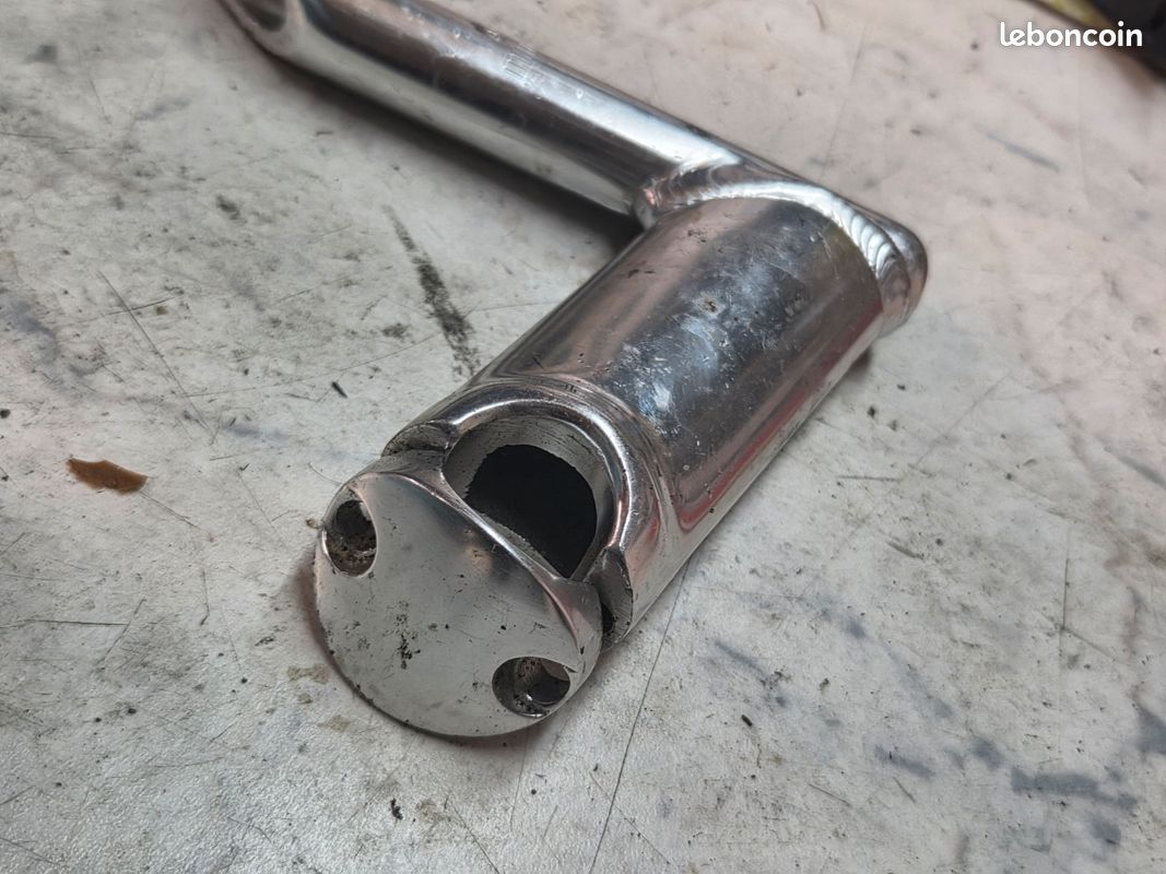 Potence Vélo En Aluminium - Col De Cygne, Pour Fourches 22,2 Mm Ou 25,4 Mm, Longueur 80 Mm, Hauteur 180 Mm