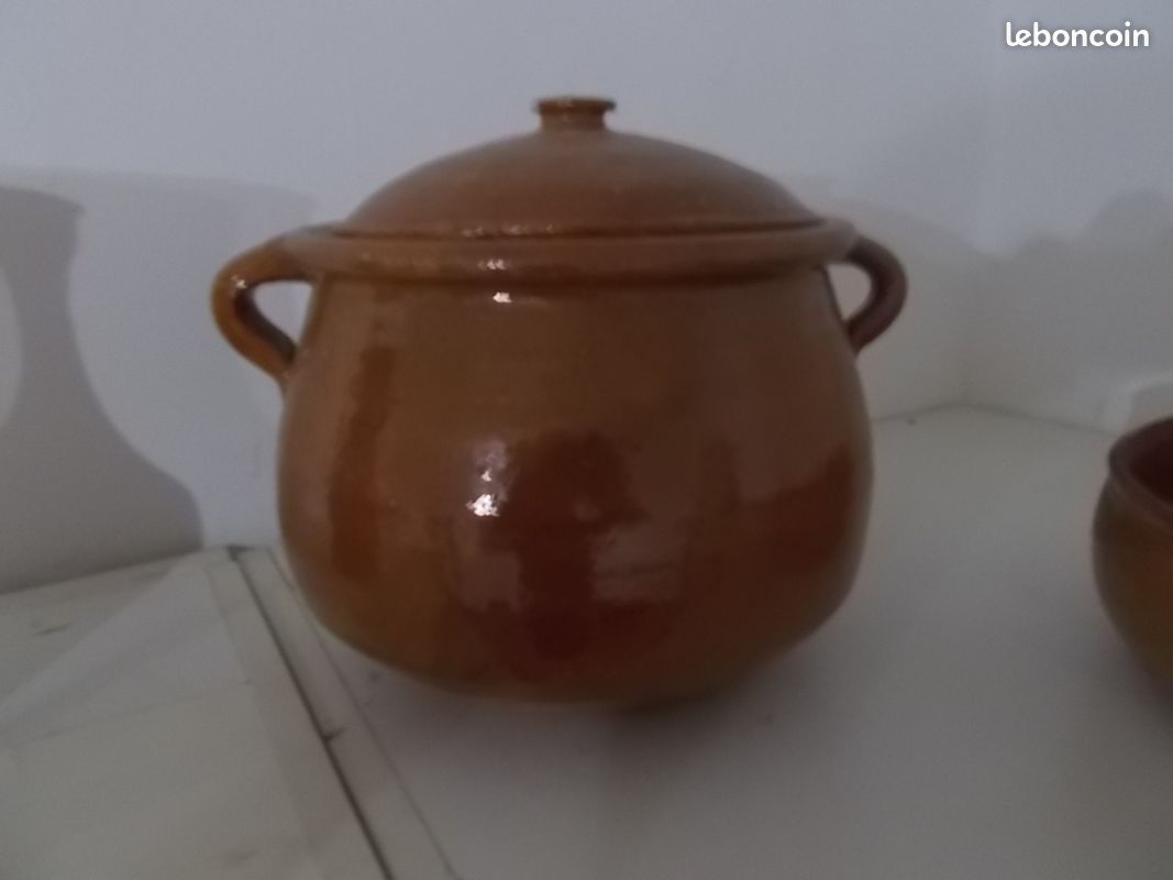 Pot à confire terre cuite (image 1)