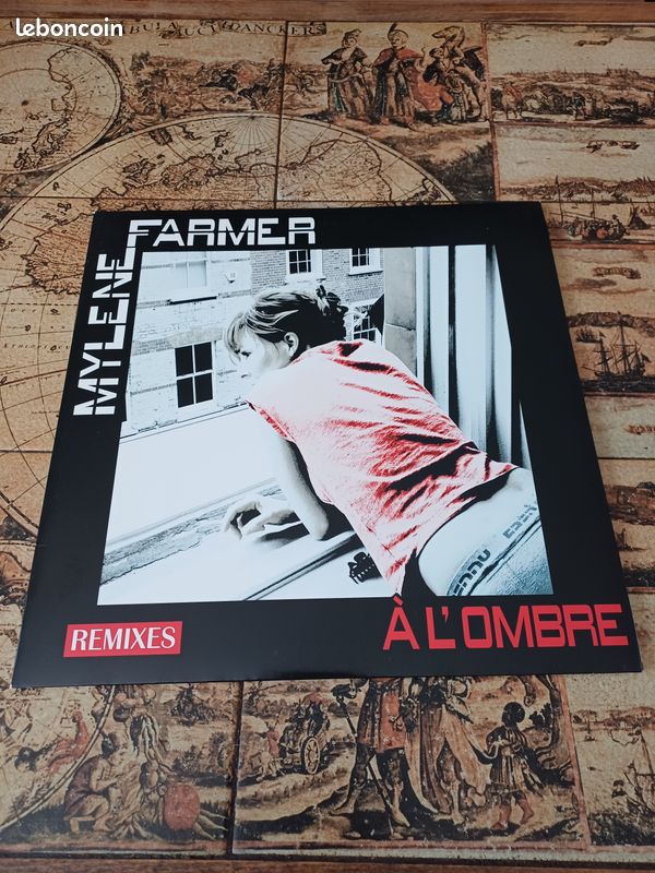 Maxi 33 tours Mylène Farmer - A l'ombre (image 1)