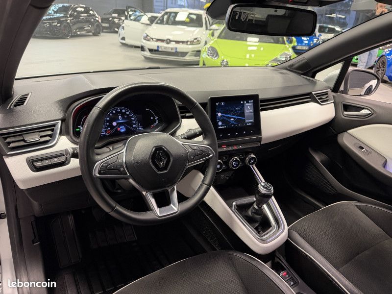 Renault CLIO V Intens TCE 90CV Essence -Radars ARR/Jantes 16"/Mains Libre-Suivi Renault-GAR 12M (image 15)