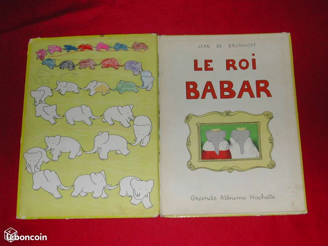 Le Roi Babar Jean De Brunhoff 1953 (FW51) (image 2)