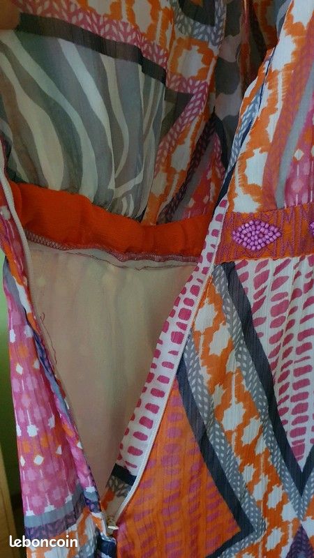 Longue robe été à motifs (image 9)