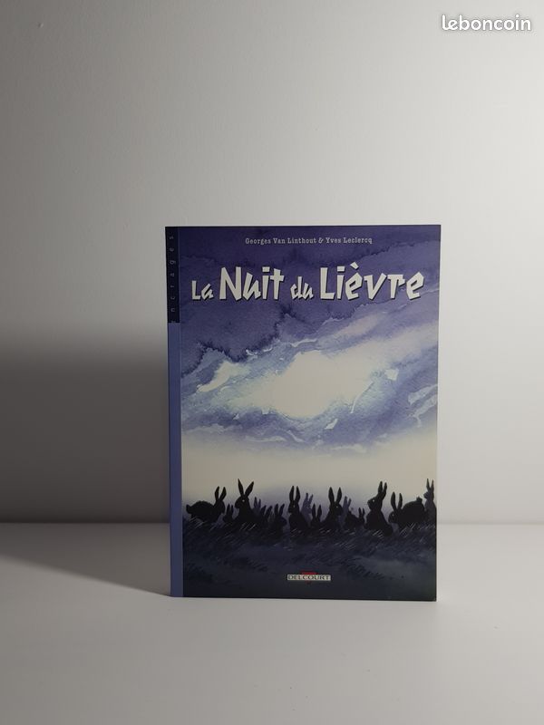 BD roman graphique La Nuit du Lièvre Delcourt comme neuf (image 1)