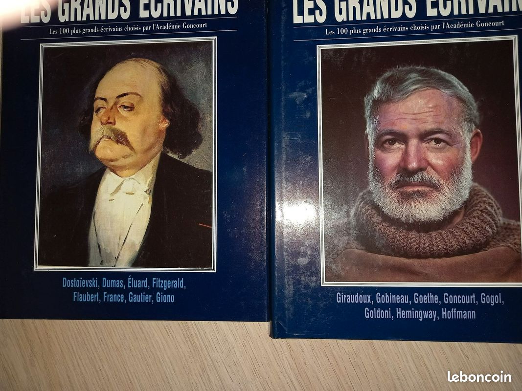 Ensemble 10 livres "Les grans Ecrivains"01992 (image 8)