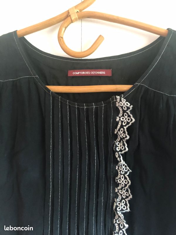 Tunique Comptoir Des Cotonniers - Taille 40 - 100% Coton - Occasion Très Bon état