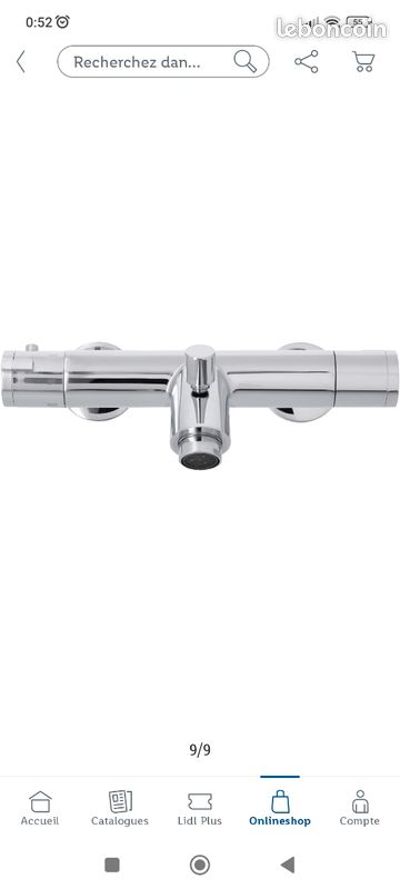 Mitigeur baignoire thermostatique Livarno (image 5)