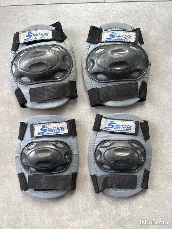 Petit Protège-coude Cashed X-SRZ - Édition Limitée Patriot - Marque EvoShield - Blanc - Neuf (peut Avoir De Petits Défauts)