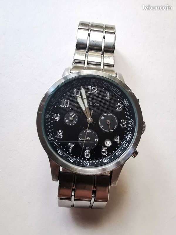 Radio Controlled Tchibo Chronograph Herrenuhr Columbus Columbus