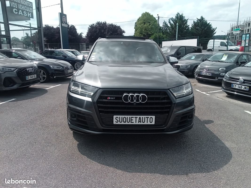 AUDI SQ7 V8 4.0 TDI Clean Diesel 435 Tiptronic 8 Quattro 7pl / VENTE DESTINÉE UNIQUEMENT A PROFESSIONNEL DE (image 2)