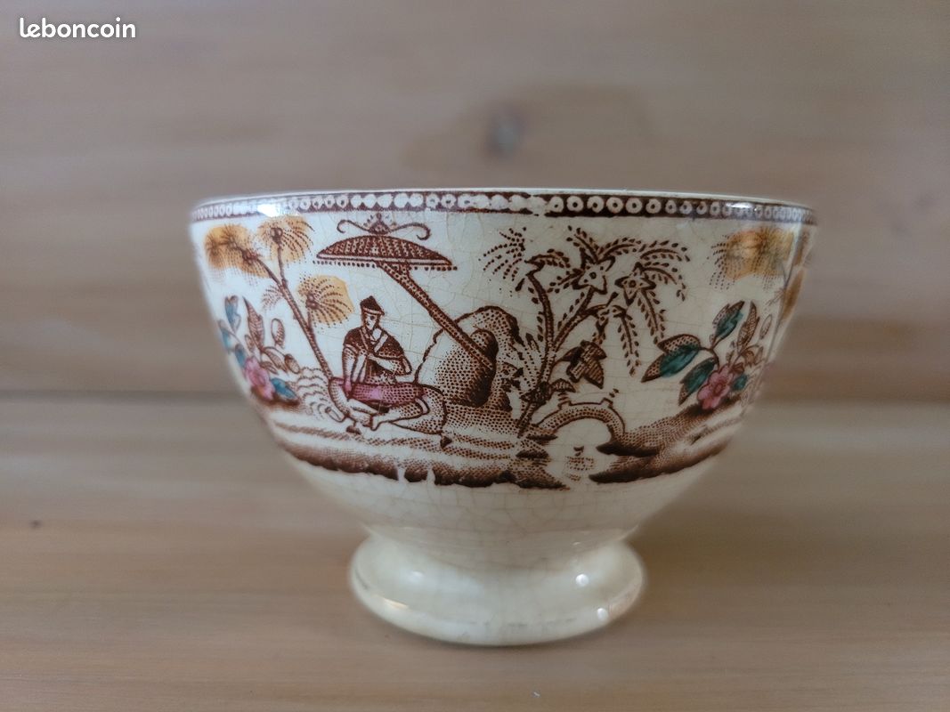 Petit bol oriental Digoin Sarreguemines - Arts de la table