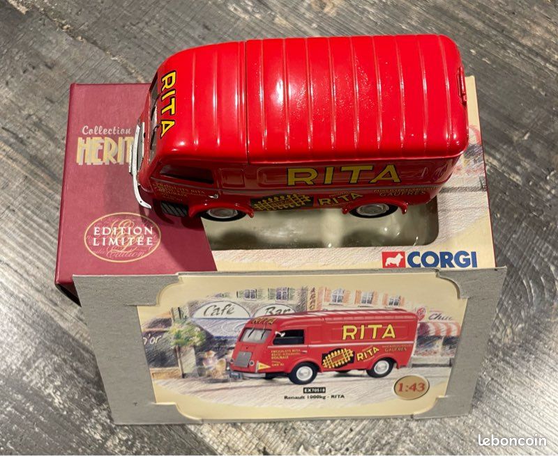 Corgi EX70538 Renault 1000kg Ambulance Pompiers val D'oise