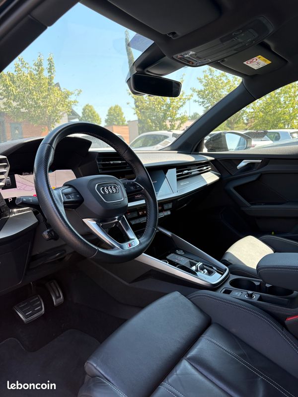 A3 Sportback 150CH S Line Garantie 6 ans Suivi complet Audi Carplay Sièges chauffants Matrix Keyless GPS ACC 19P 419/mois (image 4)