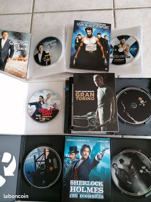9 DVD en TBE (image 2)