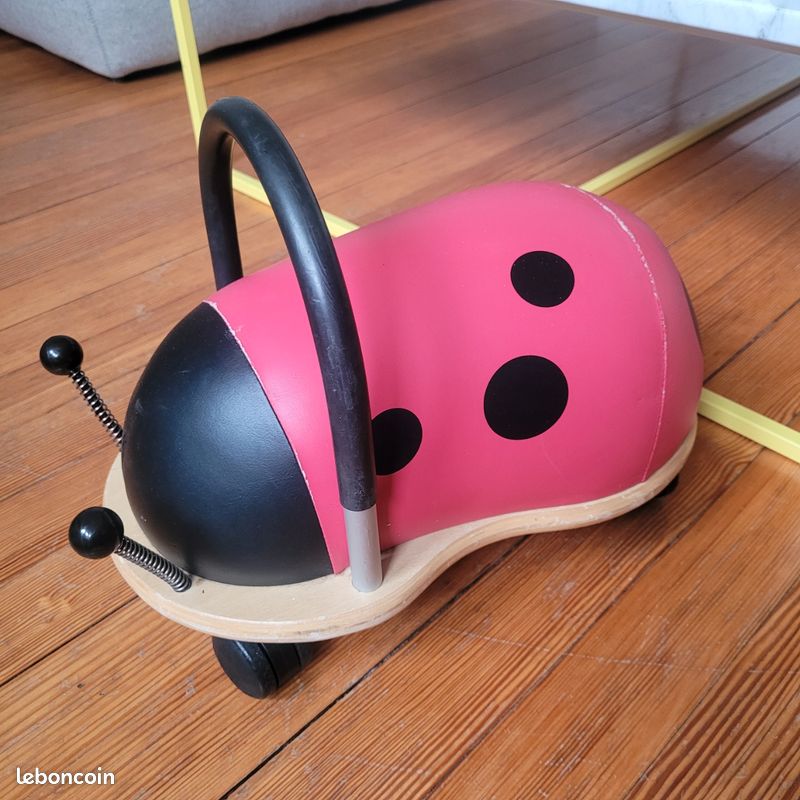 Porteur trotteur Wheely Bug coccinelle petit format (image 2)