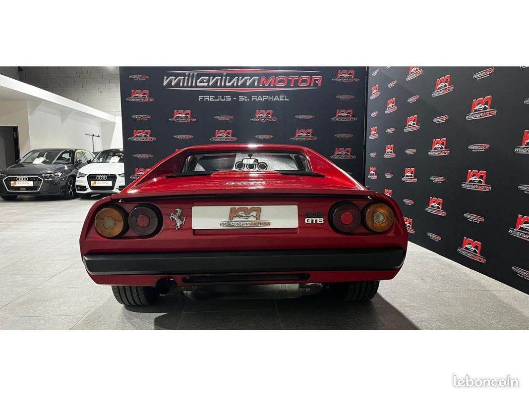Ferrari 308 gtb - 3l - v8 - 255cv - carbu carter sec - caisse acier (image 4)