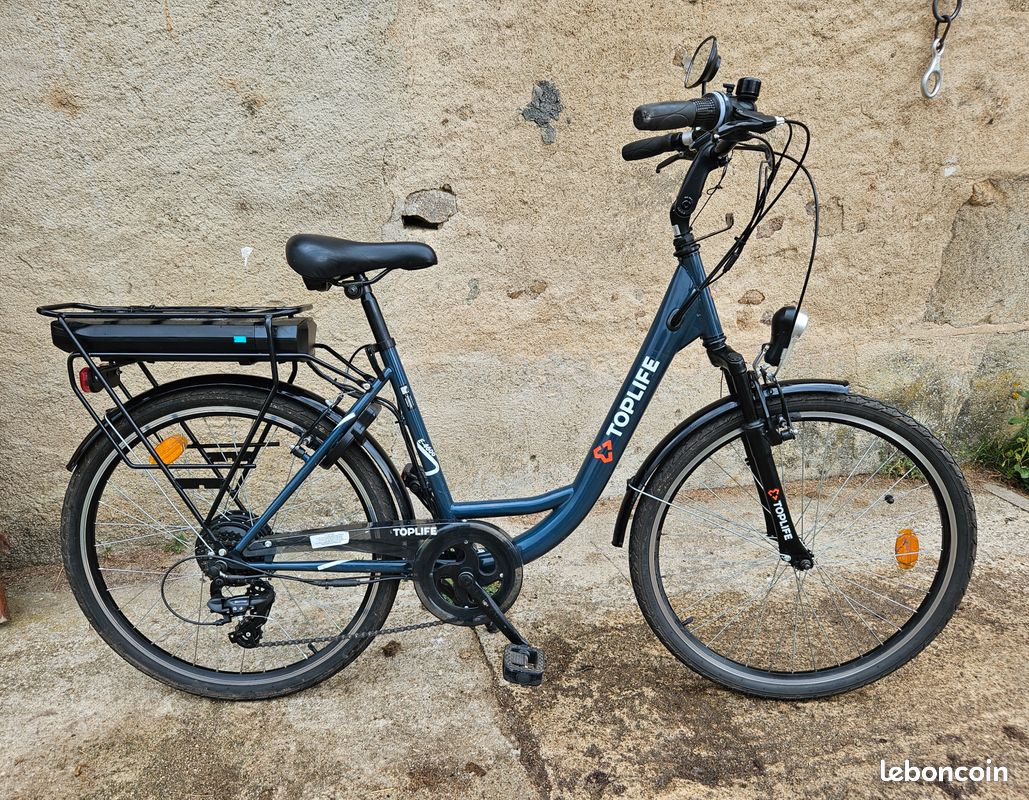Assistance électrique Velo Top Life E8000 Avis Bicyclette Toplife