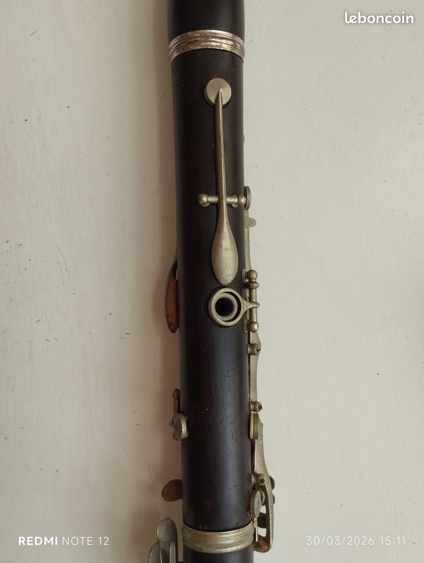 Jolie clarinette en bois ancienne (image 9)