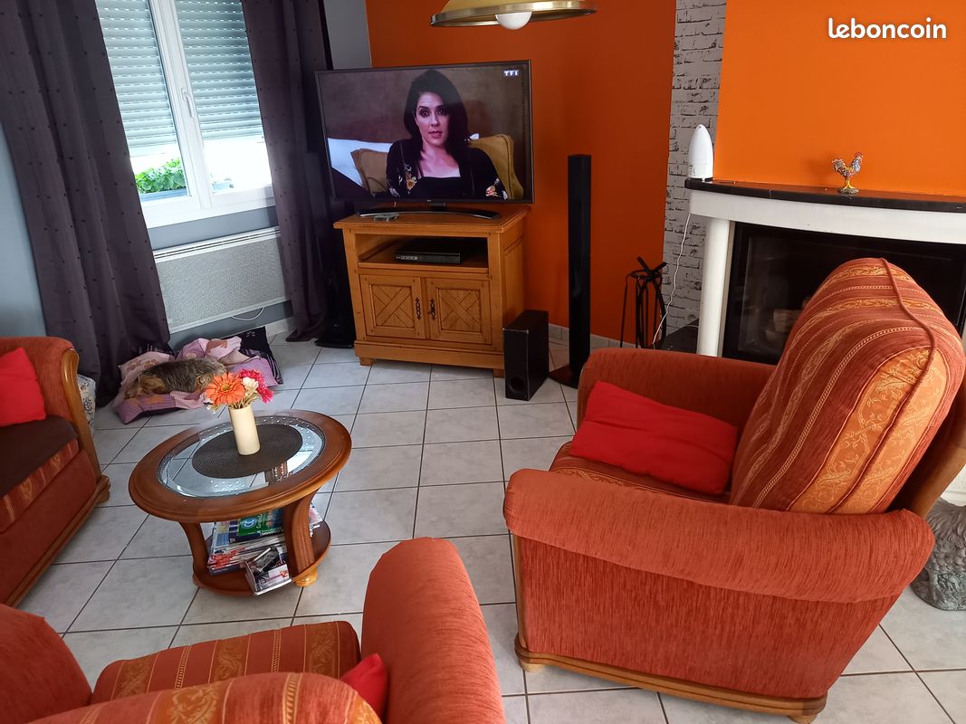 Salon + meuble tv + table de salon (image 2)