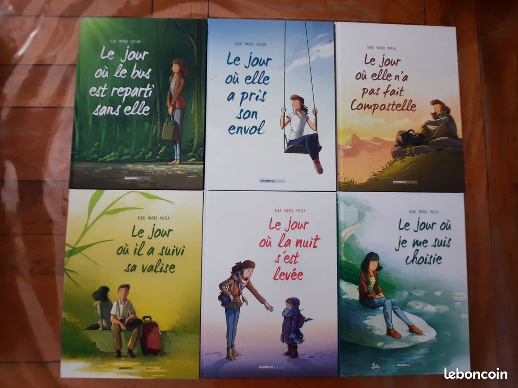 Lot de 6 BD le jour ou (image 1)