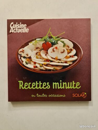 [Livre] Recettes minute - Bon état (image 1)
