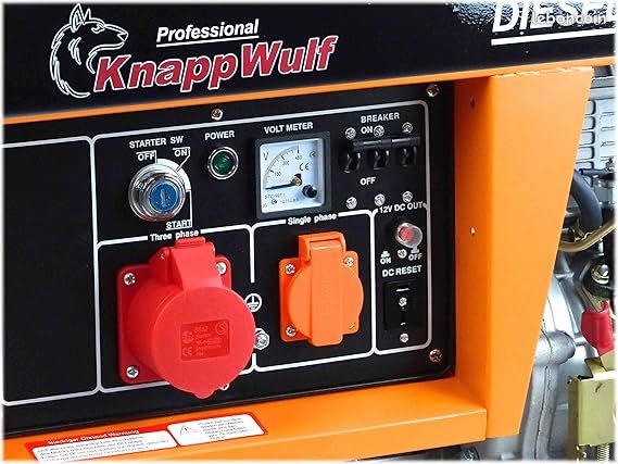 Generateur diesel kw5500-3 triphase 230-400v (image 2)