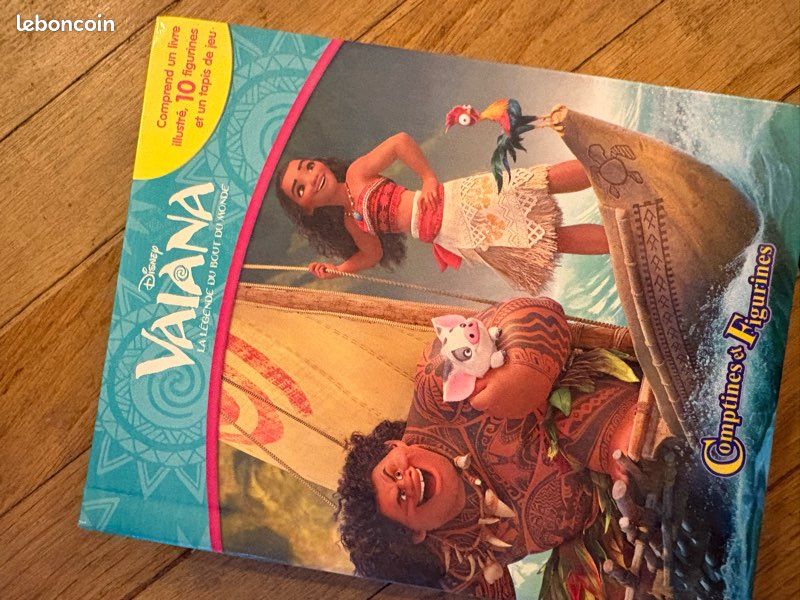 Livre Vaïana avec figurines (image 3)