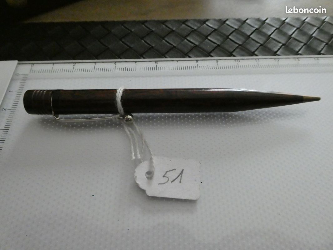 Stylo Plume Vintage En Bakélite - Plume En Or (non Parker/Waterman) - Occasion