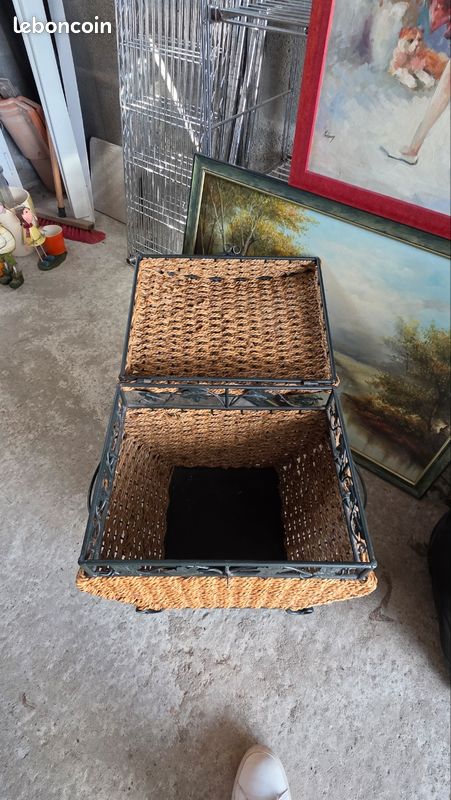 Coffre osier rotin (image 4)