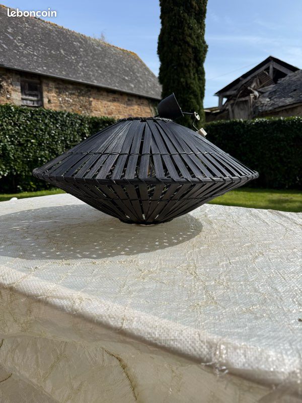 Lustre bambou noir (image 1)