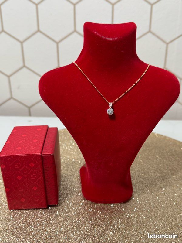 Magnifique collier en diamants Swarovski (neuf) (image 5)