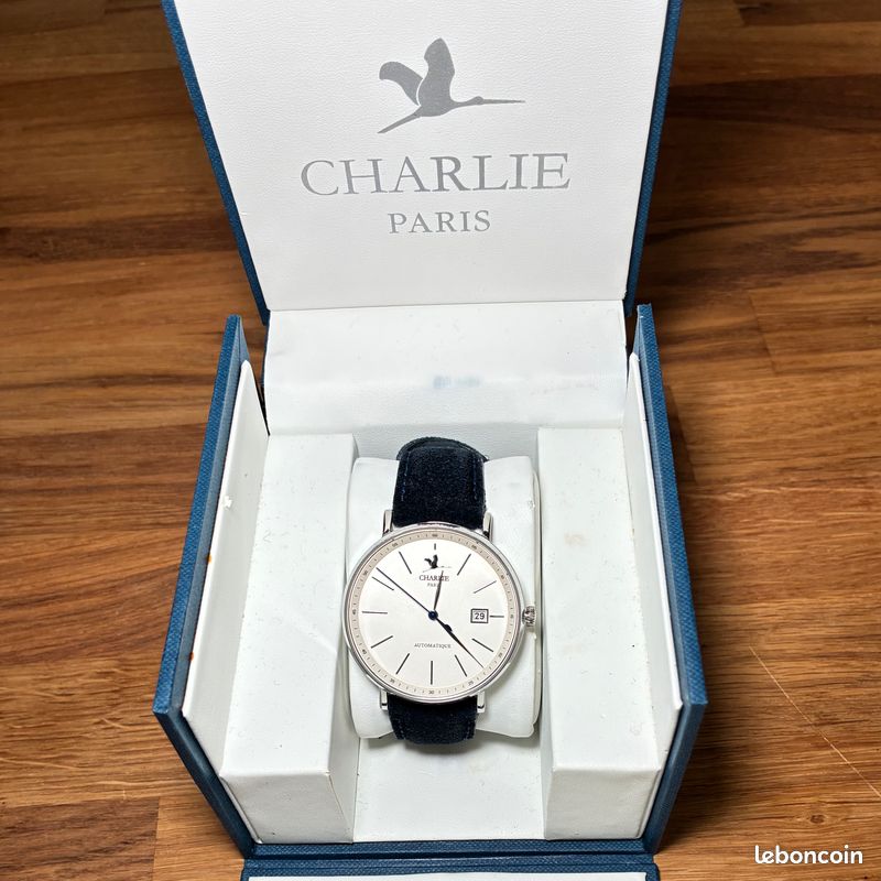 Charlie Paris Initial – Montre automatique – 2017 – Full Set – 2 bracelets (image 1)