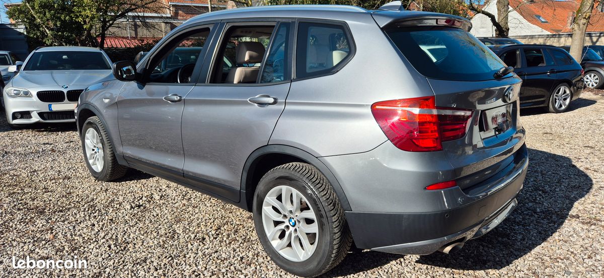 Tres belle bmw x3 f25 2013 2.0 diesel 143 ch 150 000 km GPS XENON BOITE AUTOMATIQUE CUIR 1er propriétaire carnet complet bmw 13 990 (image 4)