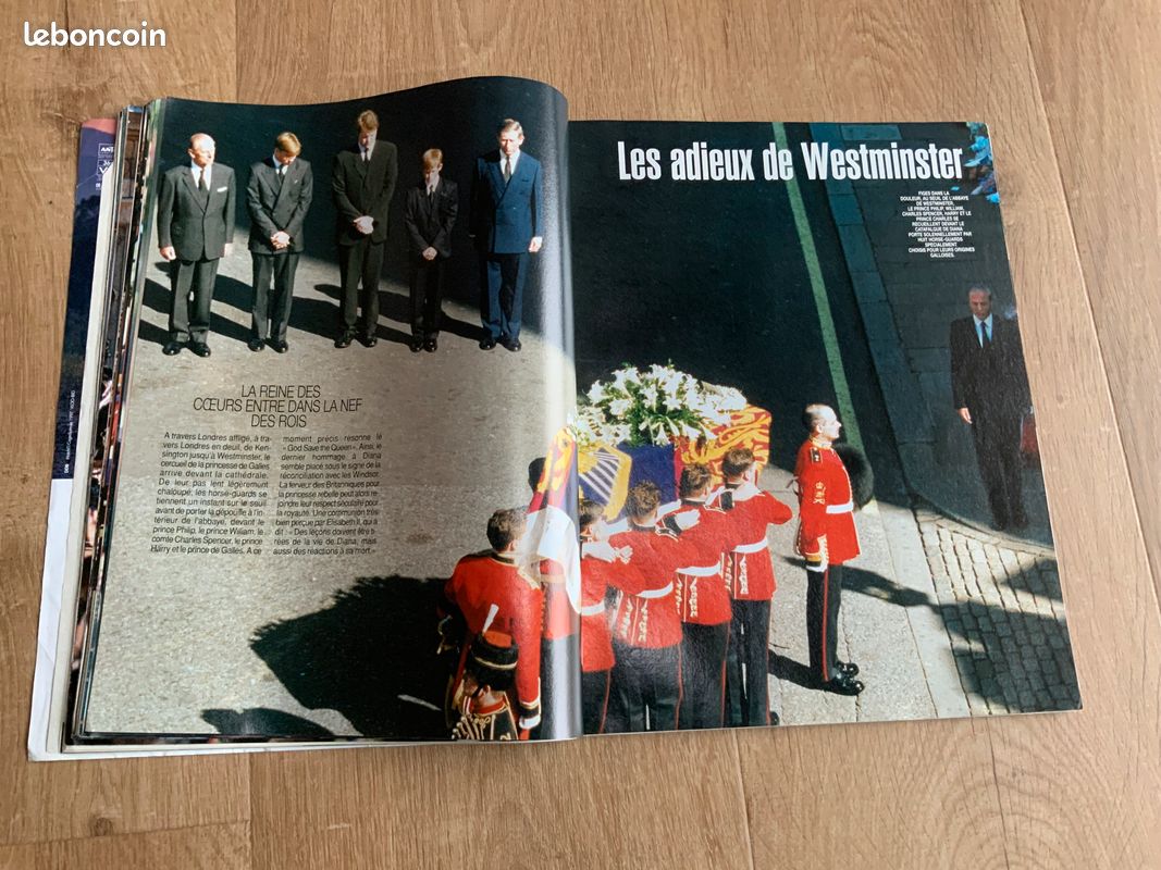 Magasine Paris Match Diana l’adieu (image 8)