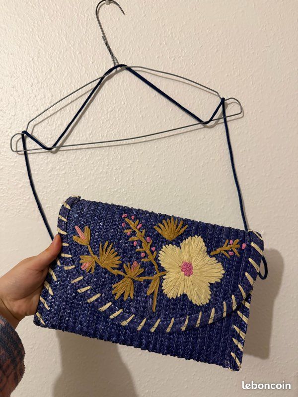 Sac brodés fleurs rétro (image 7)