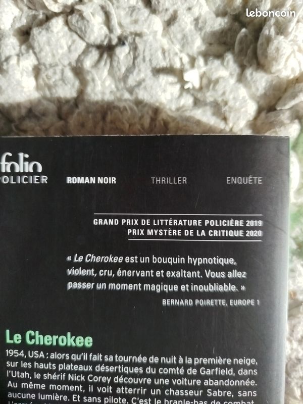 Roman policier neuf 'le cherockee' (image 3)
