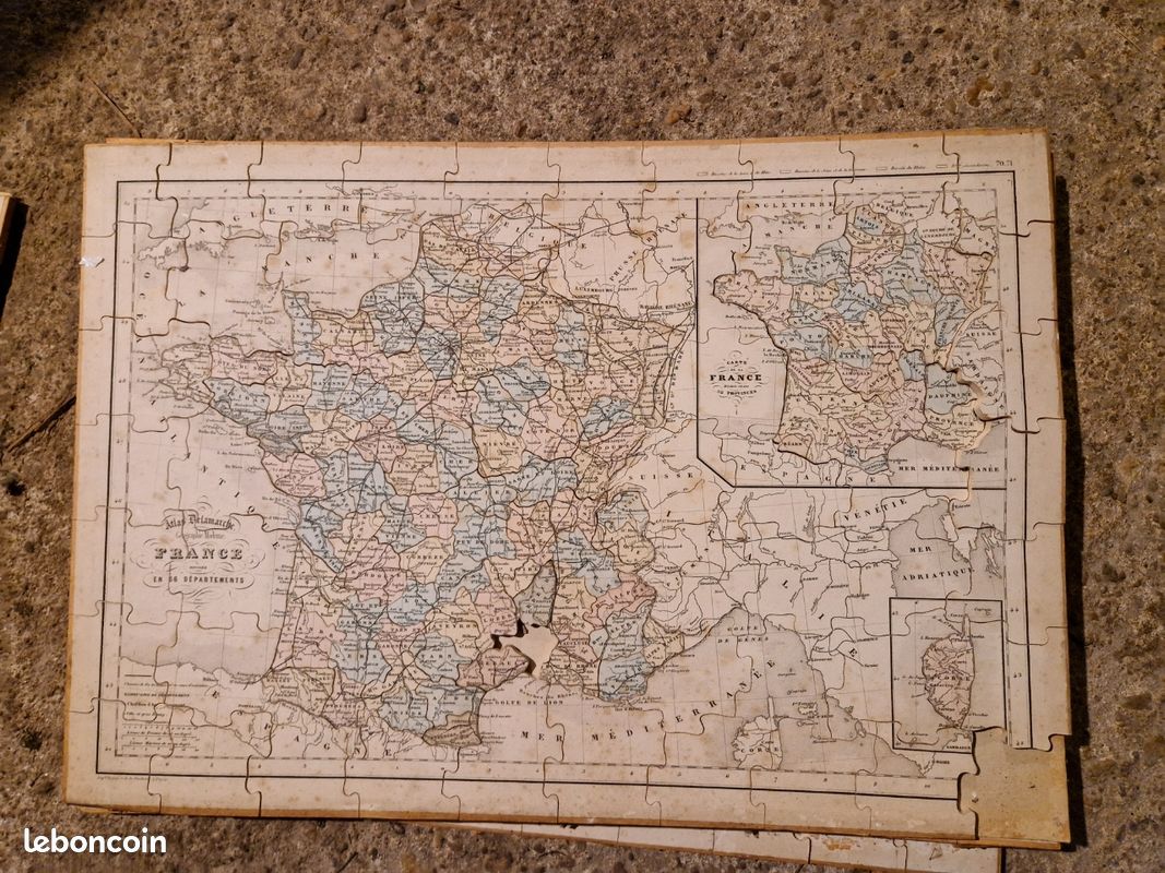 Puzzle carte geographique (image 4)