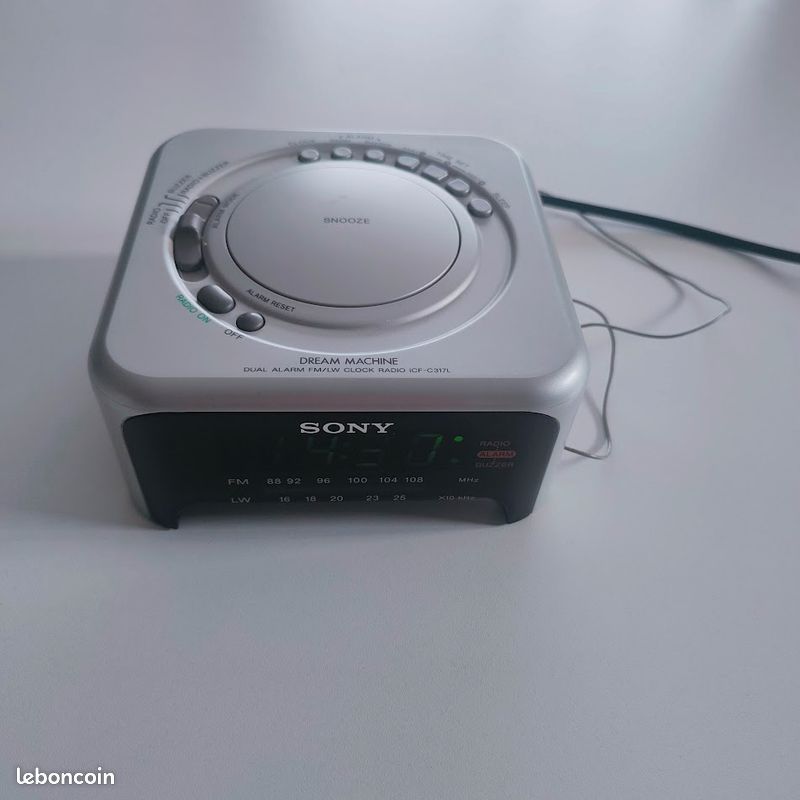 Radio réveil Sony Dream Machine ICF - C317L (image 6)
