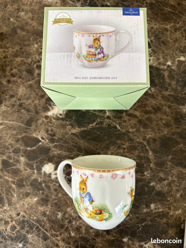 Grande Théière De Pâques Villeroy & Boch – French Garden – Porcelaine Fleurie