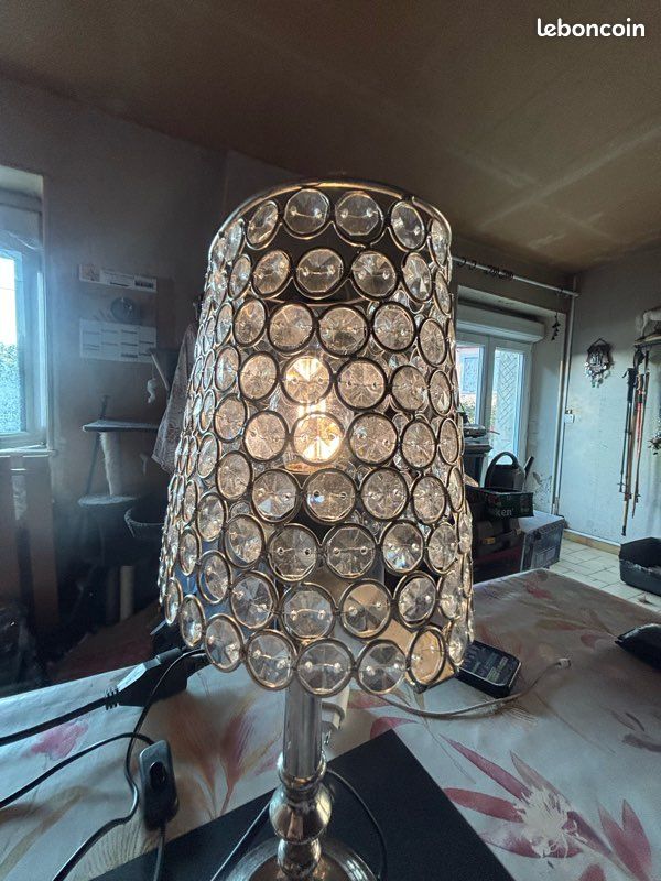 Superbe Lampe de Table Style Cristal – Illuminez votre Intérieur avec Élégance (image 14)