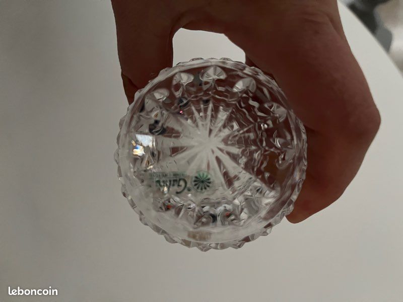 Vase galway crystal/ ht 11cm (image 3)