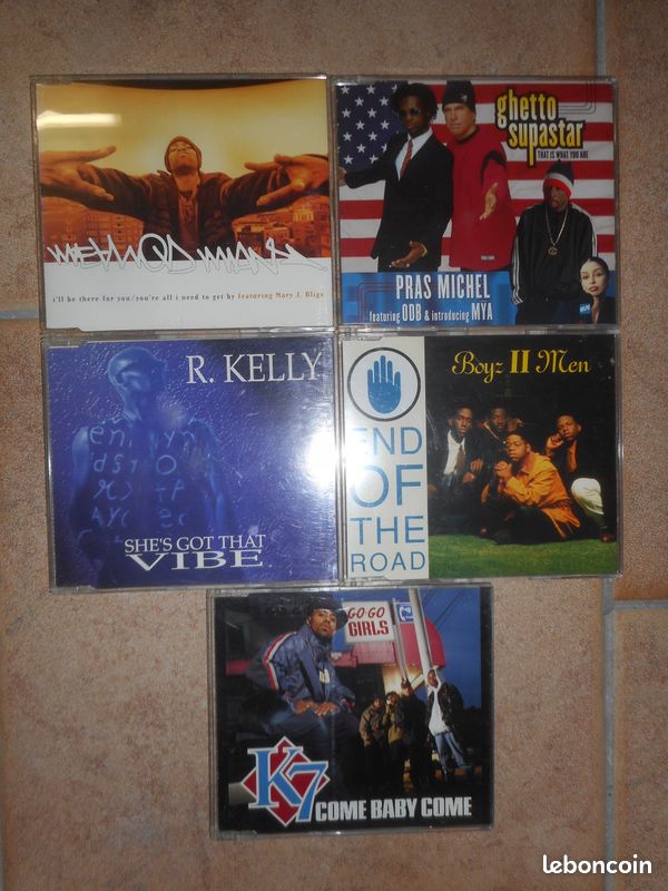 Lot de CDs n°4 Rap & R'n'B Années 90 (image 1)