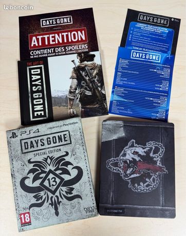 Days Gone Steelbook – Édition Spéciale PS4, Neuf Sous Blister