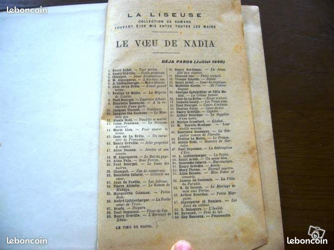 Le voeu de Nadia d'Henri GREVILLE (image 2)