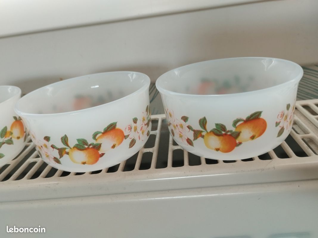 ARCOPAL Ramequin bol bowl vintage Fruits de France