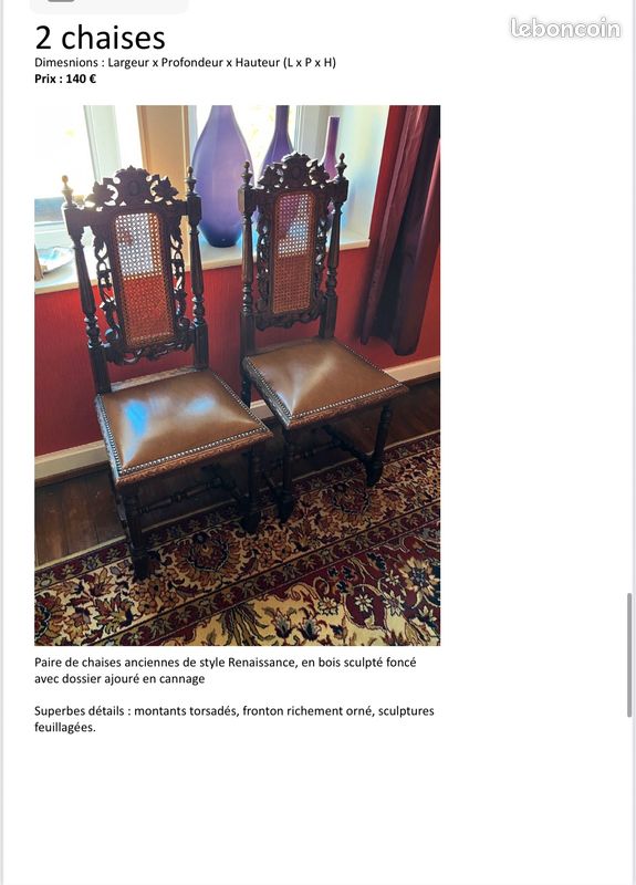 Chaises (image 1)