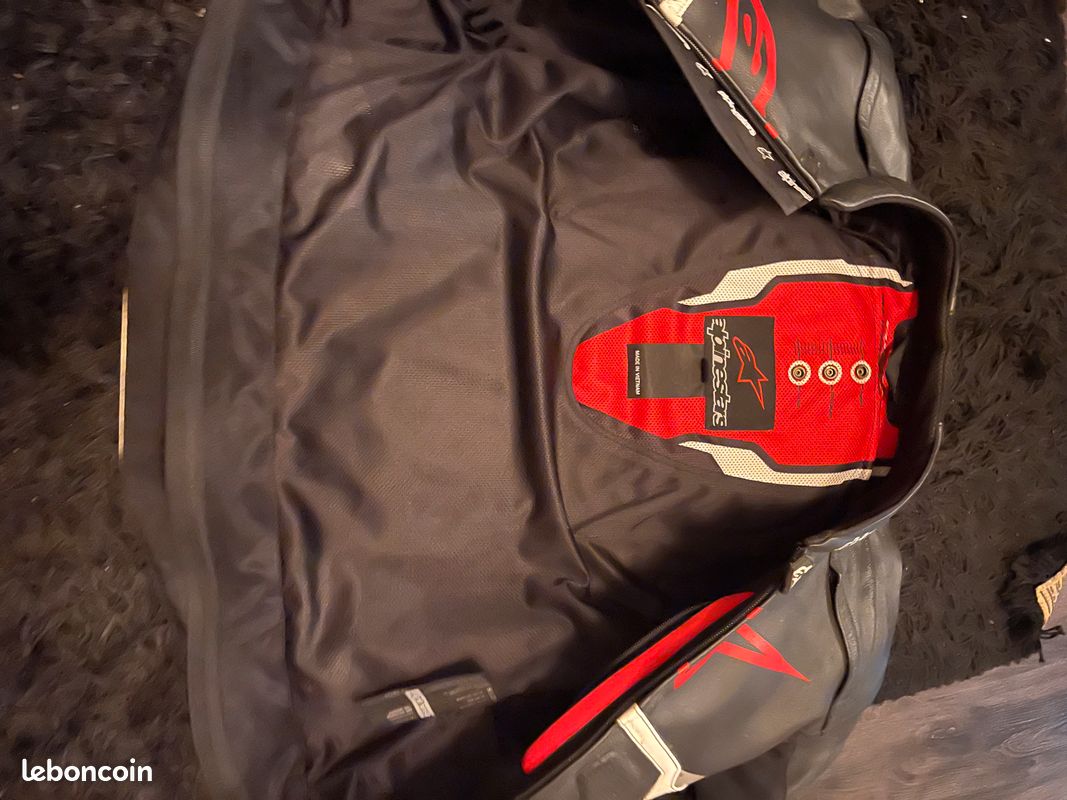 Veste cuire alpinestars (image 1)