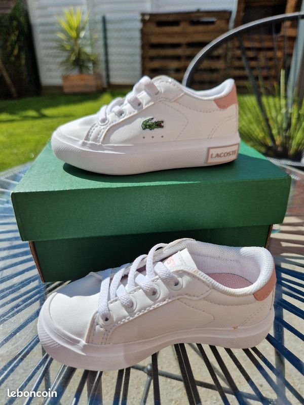 Lacoste Basket Taille 19 Basket Bébé Lacoste Taille 19,5 Chaussures