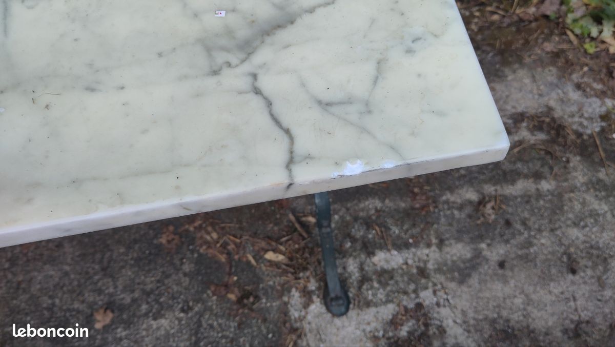 Table fonte godin - bon état mais voir les photos (image 6)