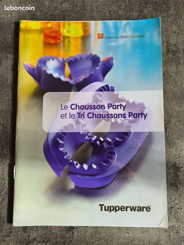 Tri Chaussons Party Tupperware + livret recettes (image 2)