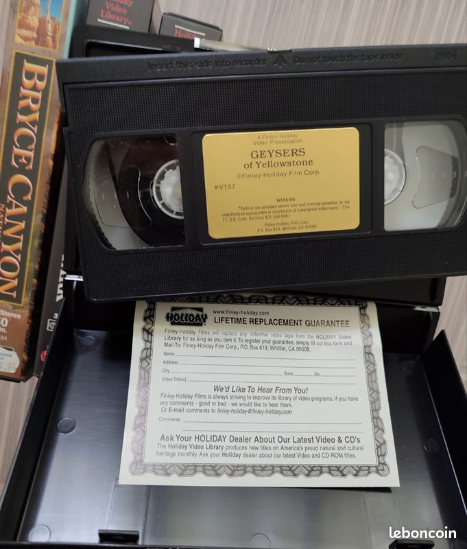 Lot 7 VHS National Park Monument Series (Holiday) in English only (image 5)